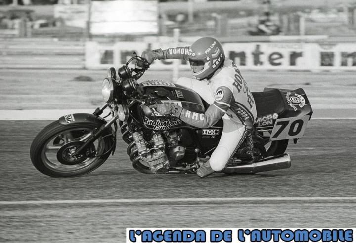 Dès 1978, lors de la première vie du Bol d'Or sur le circuit Paul-Ricard et de l'avènement du Bol d'Argent - remporté par une 1000 Honda CBX -, il y avait déjà de grandes gueules à RMC... (Photo : Gérard Délio - Photopress)