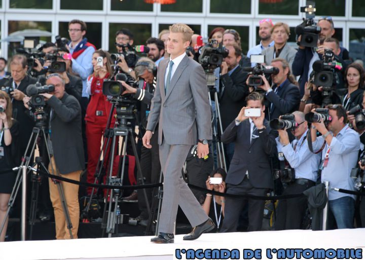Marcus Ericsson at the Amber Lounge 2015 Charity Fashion Show in benefit of Autism Rocks, at Monaco.