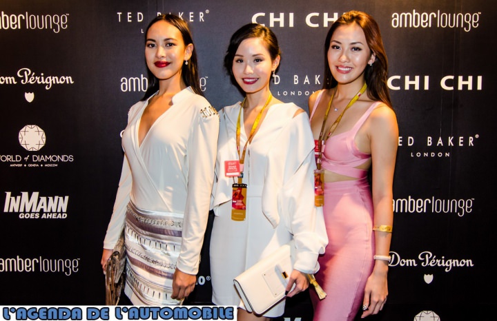 Miss Universe at Singapore Amber Lounge.