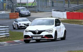 Renault Mégane RS Trophy R Spyshot 2019