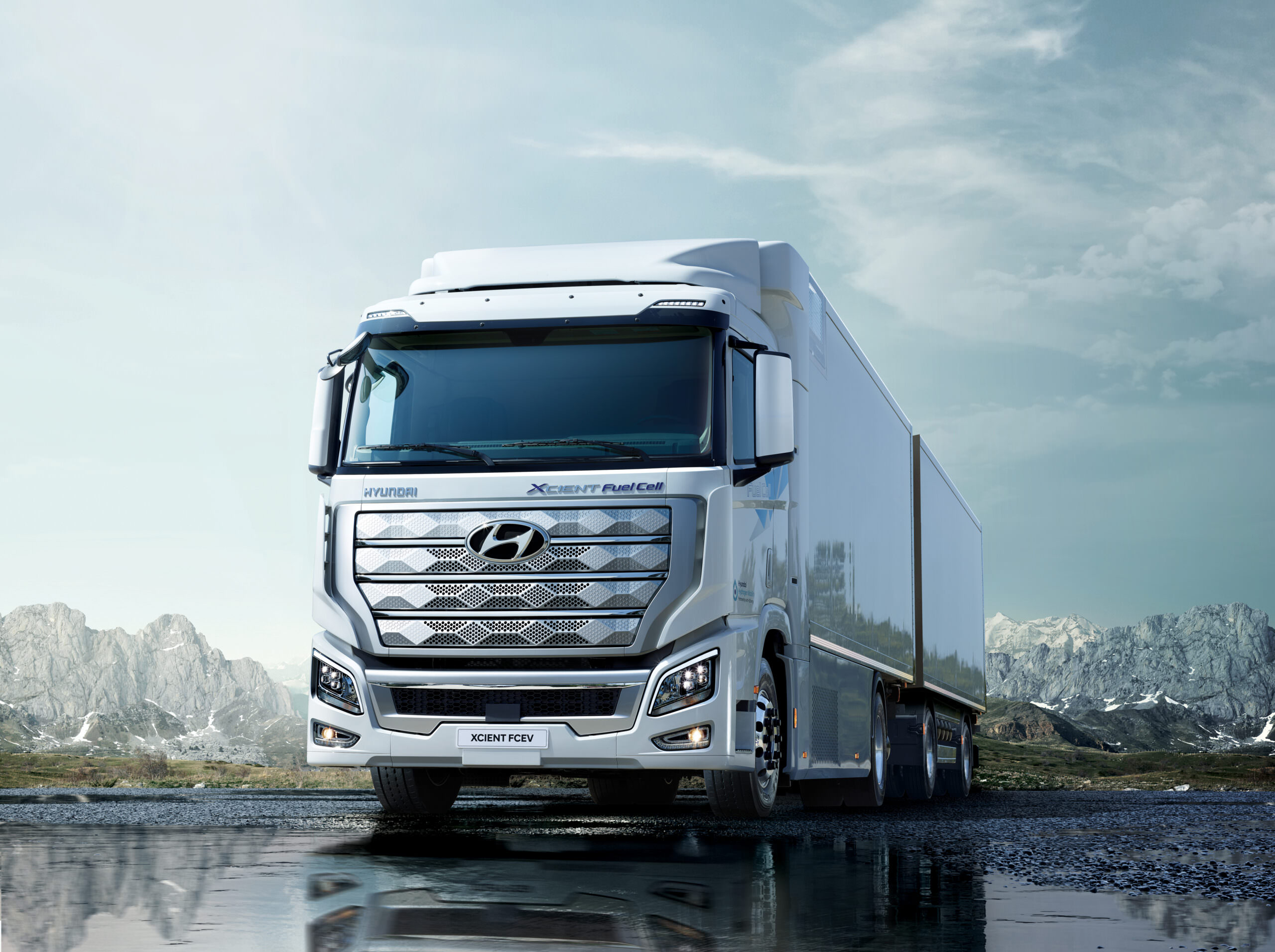 Hyundai livre ses camions à l'hydrogène XCient pour la Suisse