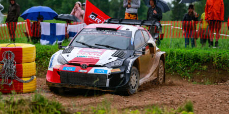 Esapekka Lappi lors du Shakedown au Rallye d'Estonie 2022
