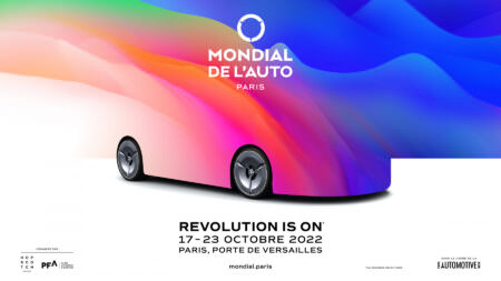 Affiche du Mondial de l'Auto 2022