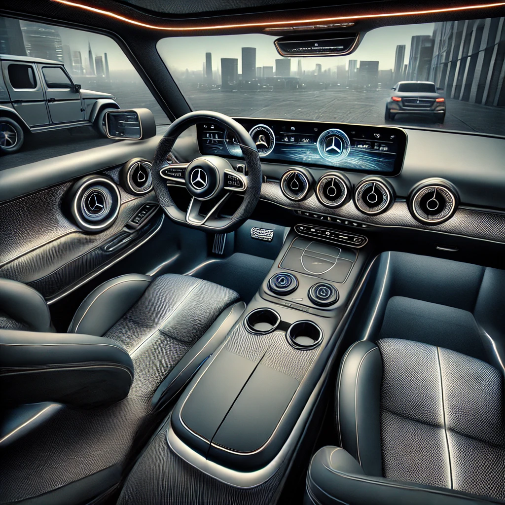 Présentation de la future Mercedes mini Classe G